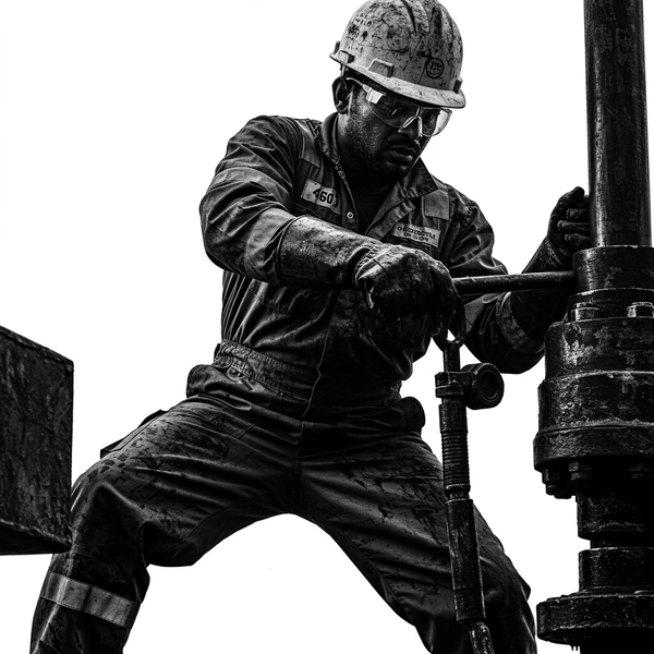 Pipeline infrastructure at industrial site